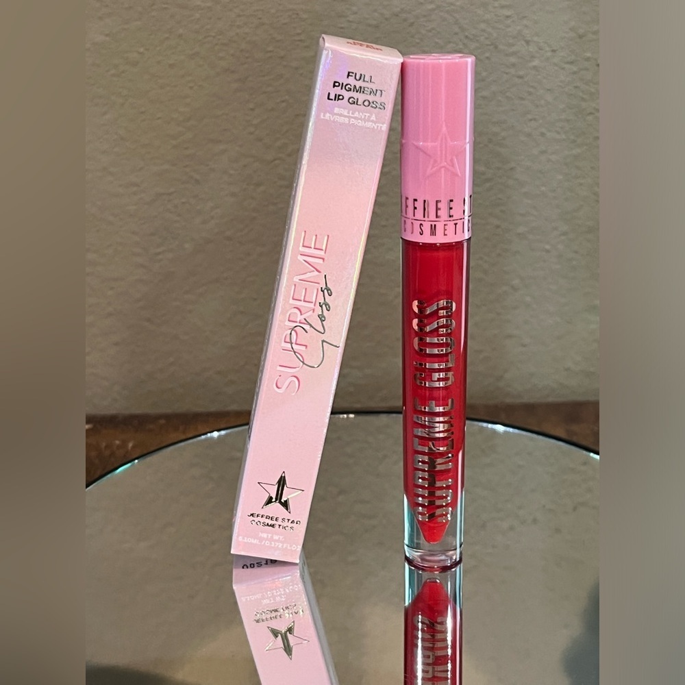 Jeffree Star Supreme Lip Gloss in Red Affair, NEW!